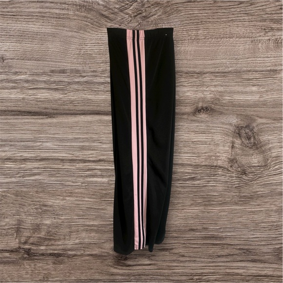 Venezia Black and Pink Sporty Hoodie Set - Picture 3 of 5